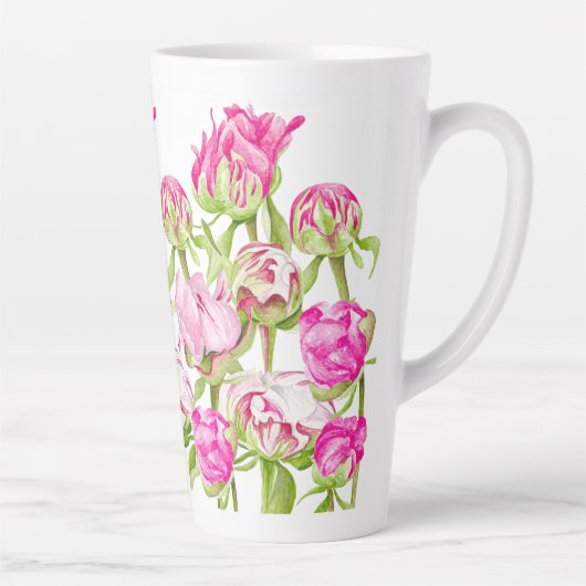 Tasse Latte Espoir sur une grosse tôle (Droite)