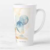 Tasse Latte Esprit Abstrait (Droite)