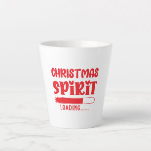Tasse Latte Esprit de Noël