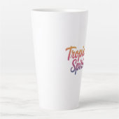 Tasse Latte Esprit tropical (Devant)