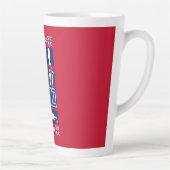 Tasse Latte Essai de cricket anglais (Droite)
