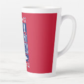 Tasse Latte Essai de cricket anglais (Droite)