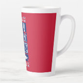 Tasse Latte Essai de cricket anglais (Droite)