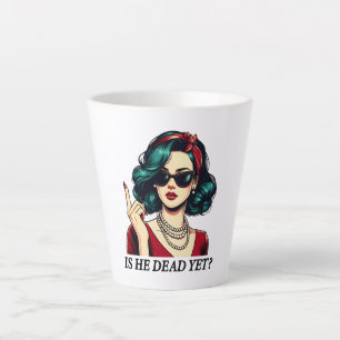 Tasse Latte Est-Il Mort, Mais Drôle De Dire Un Humour Sombre V