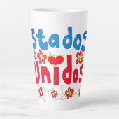 Tasse Latte estados unidos (Devant)