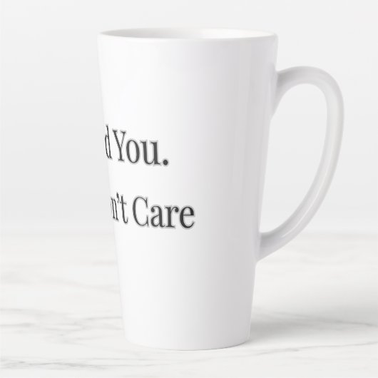 Tasse Latte esthétique de vie douce (Droite)
