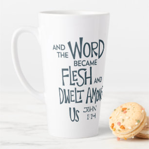 Tasse Latte Et la Parole devint Chair