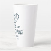 Tasse Latte Et la Parole devint Chair (Devant)