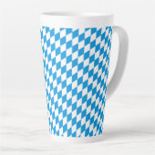 Tasse Latte Etat Allemand De Bavière - Motif Des Couleurs Drap (Angle droit)