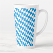 Tasse Latte Etat Allemand De Bavière - Motif Des Couleurs Drap (Droite)