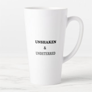 Tasse Latte État d'esprit de résilience pour le travail et le