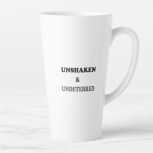 Tasse Latte État d'esprit de résilience pour le travail et le