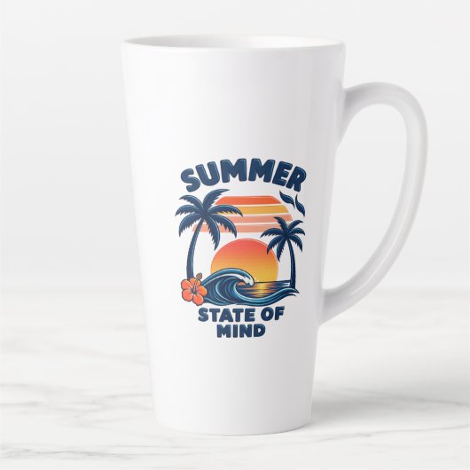 Tasse Latte État Estival (Droite)
