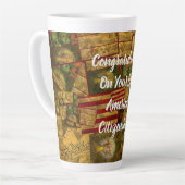 Tasse Latte États-Unis (Angle gauche)