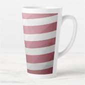 Tasse Latte États-Unis drapeau Rouge Blanc Bleu Amérique Géomé (Droite)
