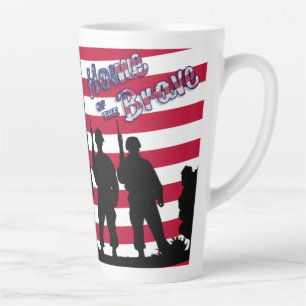 Tasse Latte États-Unis en honneur