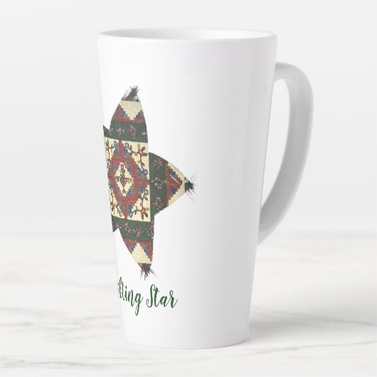 Tasse Latte Étoile de surface (Angle droit)