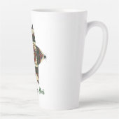 Tasse Latte Étoile de surface (Droite)