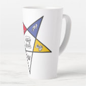 Tasse Latte Étoile orientale (Angle droit)