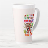 Tasse Latte Être Mexicain Américain Est Difficile (Angle droit)