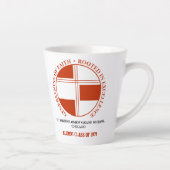 Tasse Latte Étudiants de l'école secondaire St. Bartholomew La (Droite)