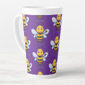 Tasse Latte European honey bee (Angle gauche)