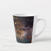 Tasse Latte Evening Flowers (Droite)