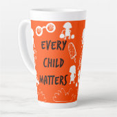 Tasse Latte Every Child Matters (Angle gauche)