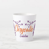 Tasse Latte Évolution de la Chrysalide (Devant)