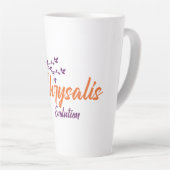 Tasse Latte Évolution de la Chrysalide (Angle droit)