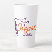 Tasse Latte Évolution de la Chrysalide (Devant)