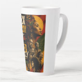 Tasse Latte Excellence Noire Citation 2ème (Angle droit)