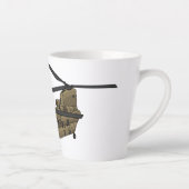 Tasse Latte Exemple d'hélicoptère militaire Chinook (Droite)