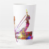 Tasse Latte exercice de gymnastique (Devant)
