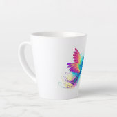 Tasse Latte Exotic Rainbow Hummingbird (Angle gauche)