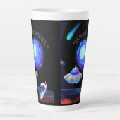 Tasse Latte Explorer l'Infini (Devant)