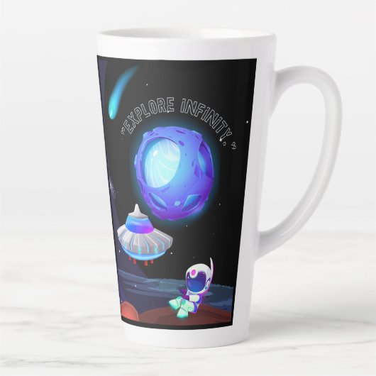 Tasse Latte Explorer l'Infini (Droite)