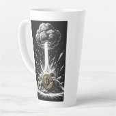 Tasse Latte Explosion de BTC (Angle gauche)