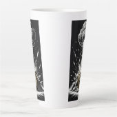 Tasse Latte Explosion de BTC (Devant)