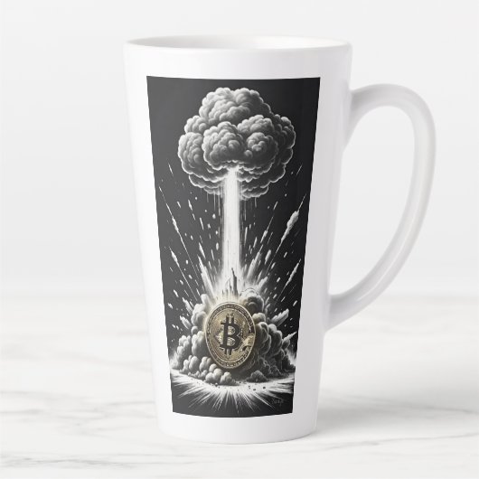 Tasse Latte Explosion de BTC (Droite)