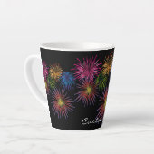 Tasse Latte Explosion de feux d'artifice Thunder_Cove (Angle gauche)