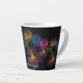 Tasse Latte Explosion de feux d'artifice Thunder_Cove (Angle droit)