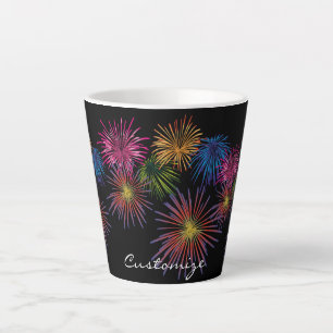 Tasse Latte Explosion de feux d'artifice Thunder_Cove