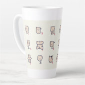 Tasse Latte expression (Angle gauche)