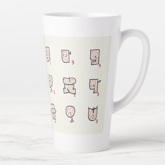 Tasse Latte expression (Droite)