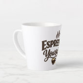 Tasse Latte Exprimez-vous Café (Angle gauche)