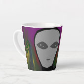Tasse Latte extraterrestre (Angle gauche)