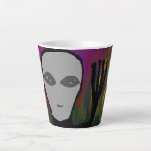 Tasse Latte extraterrestre (Devant)