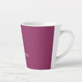 Tasse Latte Eyelashes en or rose Fille (Droite)