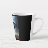 Tasse Latte F. vaisseau spatial orbitant 2 (Droite)